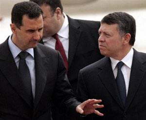 اتصالات   سرية   بين الأردن وسوريا 