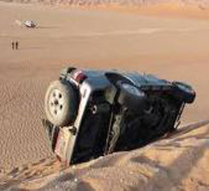 وفاة و 7 اصابات بجروح مختلفة على طريق المفرق