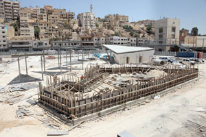 تاهيل الساحتين الهاشمية وفيصل يعيد الالق لوسط عمان