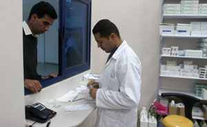 المستشفى الميداني العسكري غزة14 يتعامل مع اكثر من33 الف مراجع 