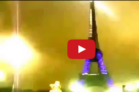 شاهد.. برج إيفيل يحتفل برأس السنة