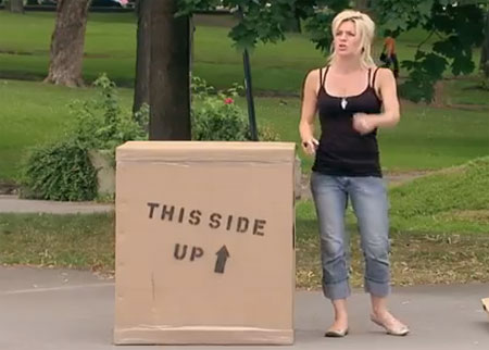 السيدة والصندوق