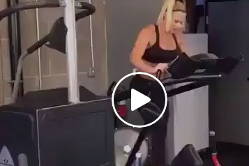 بالفيديو.. امرأة تشعل فيس بوك بتدريبات عنيفة