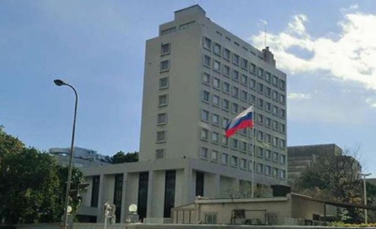 السفارة الروسية في دمشق تتعرض لقصف بقذائف