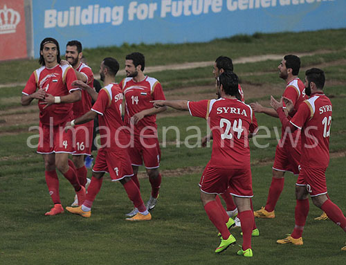 بالصور والفيديو | خسارة النشامى امام سوريا في الاختبار الاول لعبد القادر