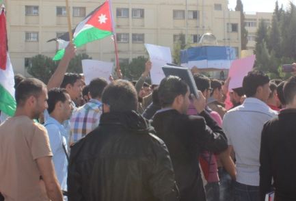 مسيرة لنصرة الأقصى في الطفيلة