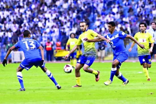 ديربي الرياض في سابع جولات الدوري السعودي ديربي الرياض في سابع جولات الدوري السعودي