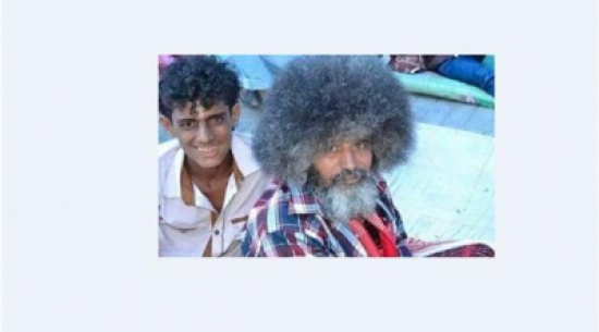 يمنى يقترب من البر بقسمه وحلق شعره لأول مرة منذ 20 عاماً.. بعد تحرير عدن يمنى يقترب من البر بقسمه وحلق شعره لأول مرة منذ 20 عاماً.. بعد تحرير عدن