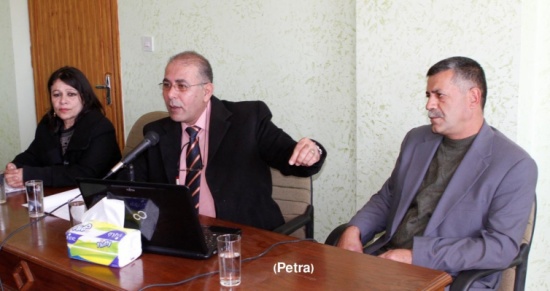 جلسة حوارية عن الاثر البيئي لمفاعل الرمثا النووي