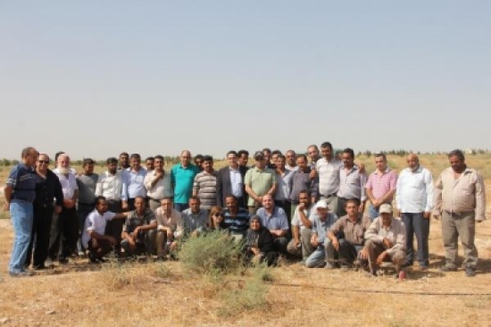 بدء تجهيز المرحلة السادسة عشر بمتنزهات الحسين الوطنية