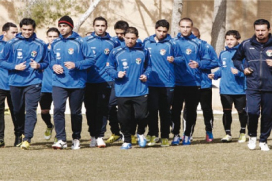 المنتخب الوطني يبدأ استعداداته لملاقاة استراليا يوم 12 آيار المنتخب الوطني يبدأ استعداداته لملاقاة استراليا يوم 12 آيار