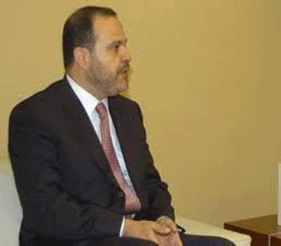 وزير الداخلية يلتقي مدير المكتب الاقليمي في منظمة العمل الدولية