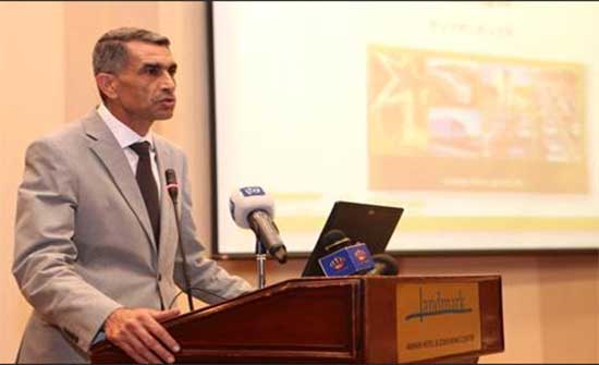 مجاهد يفتتح المؤتمر الوطني الثالث للنقل متعدد الوسائط مجاهد يفتتح المؤتمر الوطني الثالث للنقل متعدد الوسائط