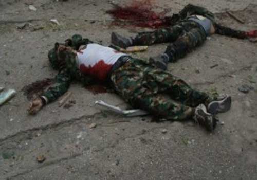 عشرات الجثث فى منطقة السيدة زينب بريف دمشق