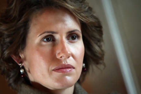 اسماء الأسد تظهر في عيد الام