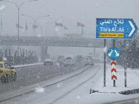 ثلوج ليلة الخميس والجمعة ولكن أين ؟