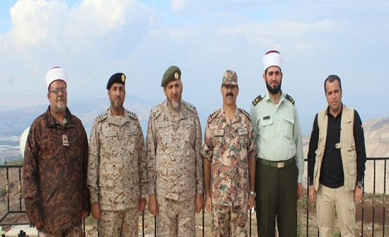وفدان عسكريان إماراتي وسعودي يزوران المنطقة العسكرية الشمالية