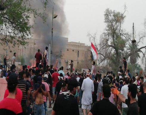 تواصل احتجاجات البصرة.. وإغلاق ميناء أم قصر للبضائع