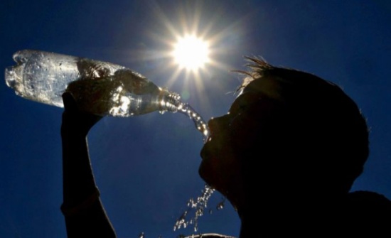 انحسار الكتلة الهوائية الحارة الاثنين