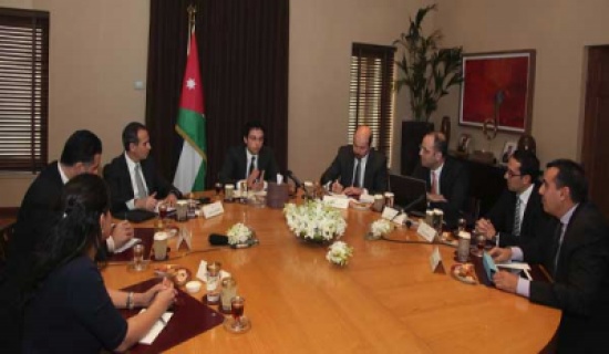 ولي العهد يلتقي مجموعة من الرياديين الأردنيين الشباب ولي العهد يلتقي مجموعة من الرياديين الأردنيين الشباب