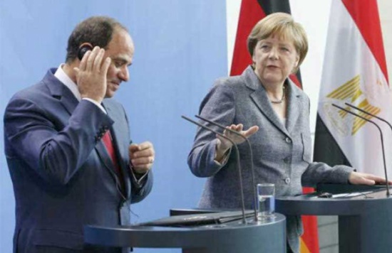 ميركل تلتقي السيسي اليوم: الأمن والاقتصاد قبل الديمقراطية