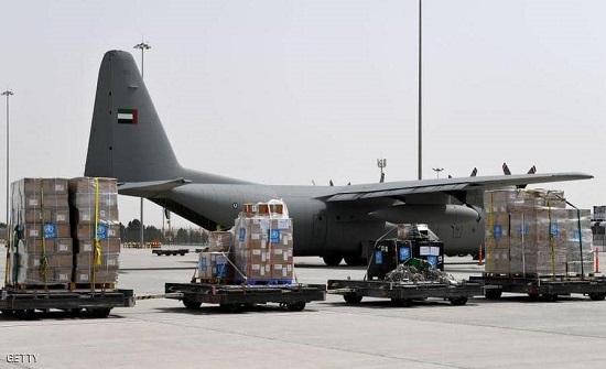 الإمارات تدعم 24 دولة بأطنان من المعدات لمكافحة فيروس كورونا