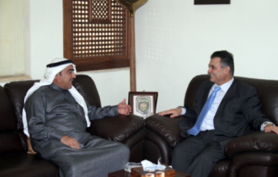 رئيس جامعة البلقاء التطبيقية يستقبل الملحق الثقافي السعودي رئيس جامعة البلقاء التطبيقية يستقبل الملحق الثقافي السعودي