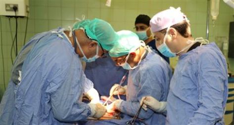 زراعة مثانة من الأمعاء الدقيقة في مدينة الحسين الطبية