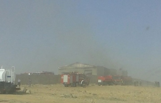 حريق واسع في مستودع مواد اسفنجية بالهاشمية .. حريق واسع في مستودع مواد اسفنجية بالهاشمية ..