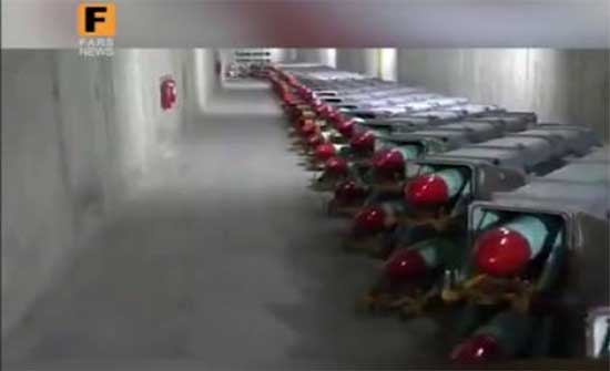 الحرس الثوري الإيراني يكشف عن مدينة جديدة للصواريخ تحت الأرض .. بالفيديو