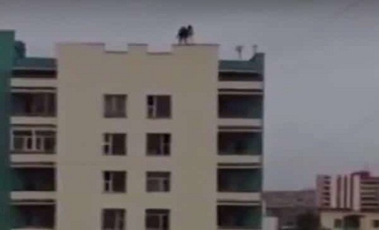 بالفيديو.. لحظة مروعة لانتحار فتاتين بشكل مأساوي! بالفيديو.. لحظة مروعة لانتحار فتاتين بشكل مأساوي!