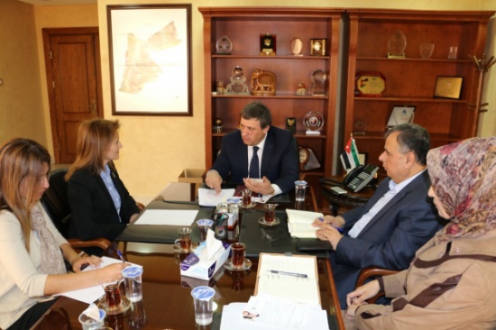 القطامين يبحث سبل خدمة الاشخاص ذوي سمات التوحد