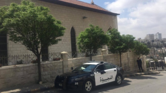 الأردن : شاهد بالصور / تشديدات أمنية تزامناً مع أعياد المسيحيين