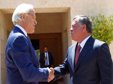 الملك: مستمرون بدعم جهود إقامة الدولة الفلسطينية الملك: مستمرون بدعم جهود إقامة الدولة الفلسطينية