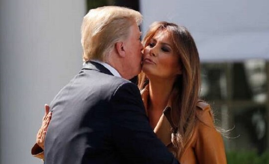 ترامب يهنئ ميلانيا بعيد ميلادها الخمسين