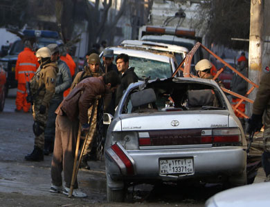 انتحاري يقتل 15 شخصا أغلبهم اجانب في هجوم على مطعم لبناني بكابول