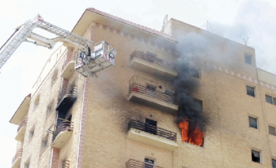 حريق منزل في ديرعلا حريق منزل في ديرعلا