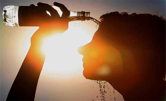 السبت : اجواء شديدة الحرارة السبت : اجواء شديدة الحرارة