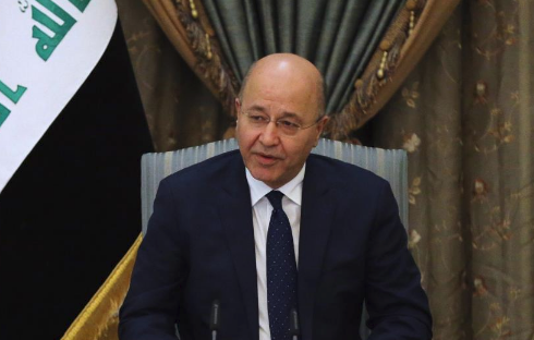 الرئيس العراقي يستقبل رئيس محكمة التمييز رئيس المجلس القضائي