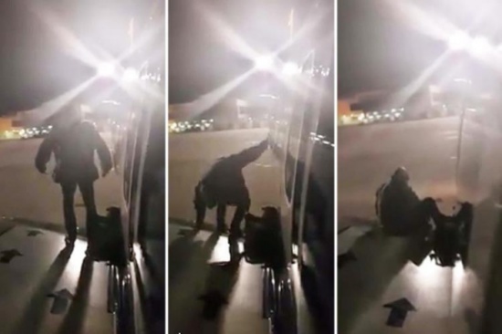 شاهد ماذا فعل راكب وجعل قائد الطائرة مذهولاً!!