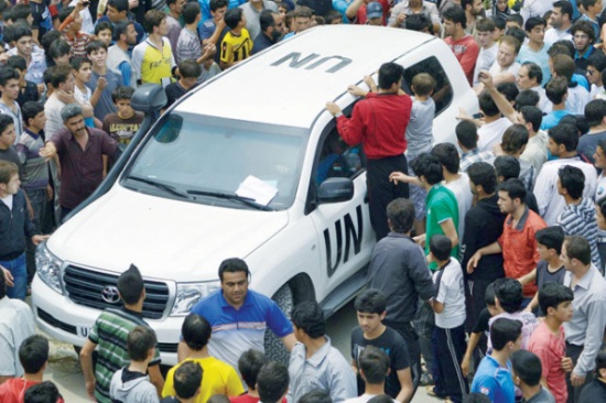 الامم المتحدة ستبدأ عملية انسانية كبيرة في سوريا