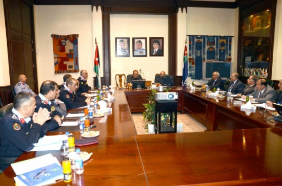 وزير الصحة يزور مديرية الامن العام ويلتقي المجالي وزير الصحة يزور مديرية الامن العام ويلتقي المجالي
