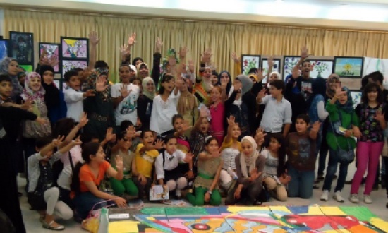 معرض الانامل البيضاء للأطفال الايتام في الجامعة الاردنية معرض الانامل البيضاء للأطفال الايتام في الجامعة الاردنية