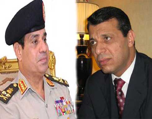 الكشف عن لقاء بين دحلان والسيسي