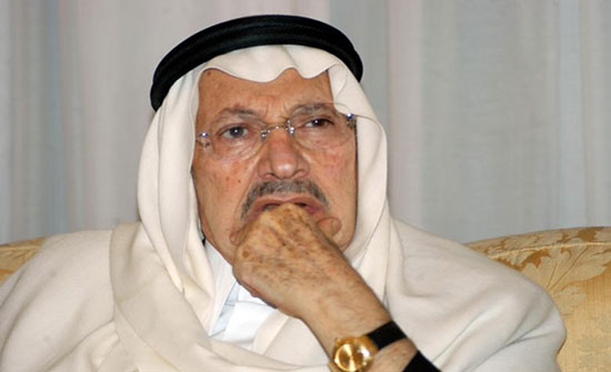 السعودية تعلن وفاة الأمير طلال بن عبدالعزيز السعودية تعلن وفاة الأمير طلال بن عبدالعزيز