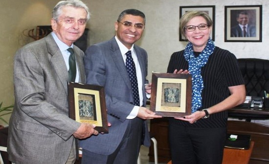 مباحثات اردنية امريكية بالتعليم العالي