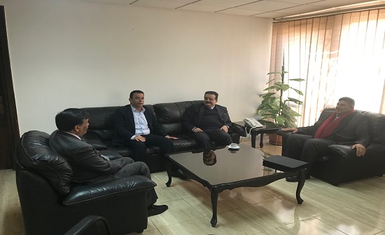 امين عام وزارة المياه والري يبحث مع رئيس جامعة آل البيت سبل التعاون امين عام وزارة المياه والري يبحث مع رئيس جامعة آل البيت سبل التعاون