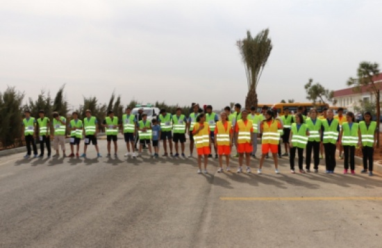 جامعة الشرق الأوسط تطلق سباق الضاحية لطلبة المدارس