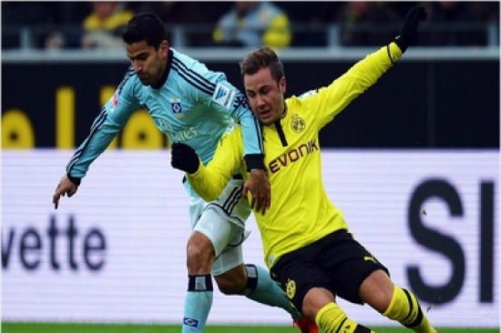سقوط مذل لدورتموند أمام هامبورج في الدوري الالماني