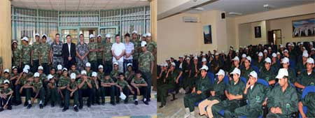 إنطلاق فعاليات معسكرات مديرية شباب محافظة إربد